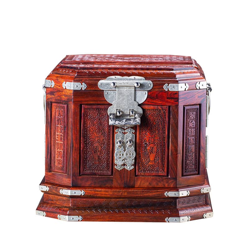 Scatola di legno per gioielli vecchio legno prezioso