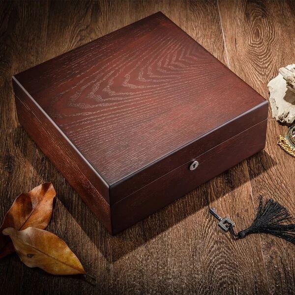 Portagioie in legno <br /> con scomparto