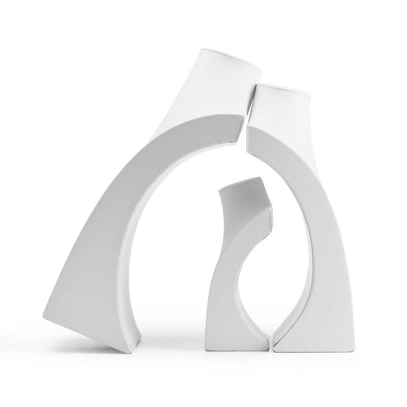 Portacollane <br /> Busto bianco