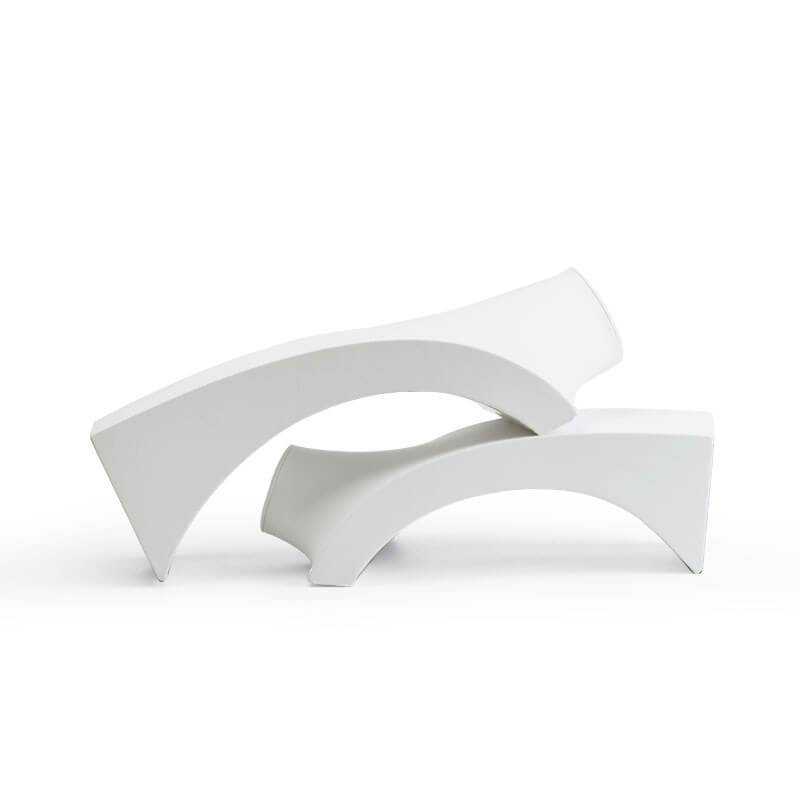 Portacollane <br /> Busto bianco