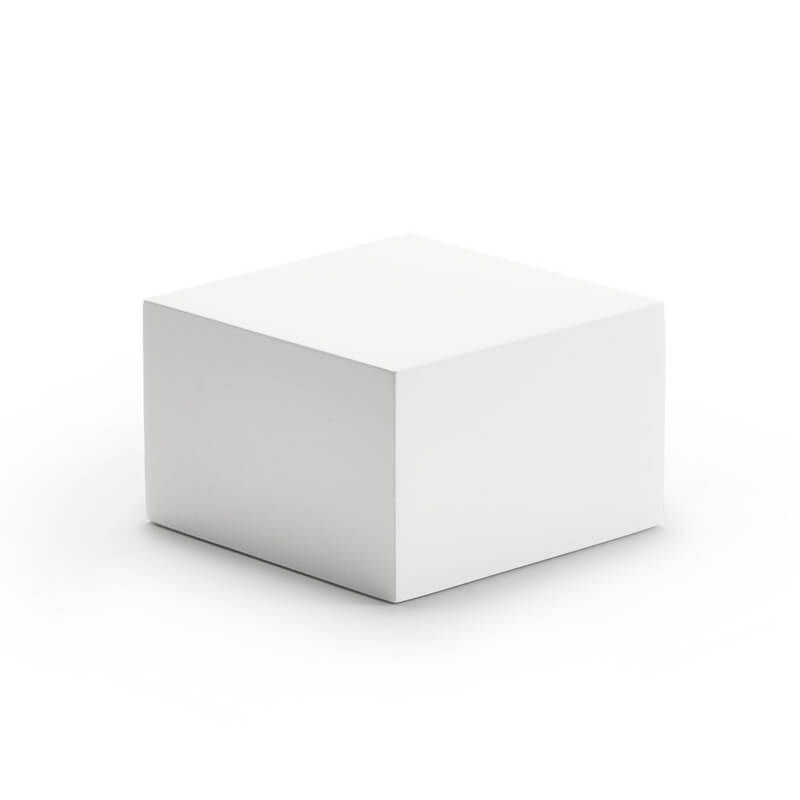 Espositore per gioielli <br /> Cubi bianchi