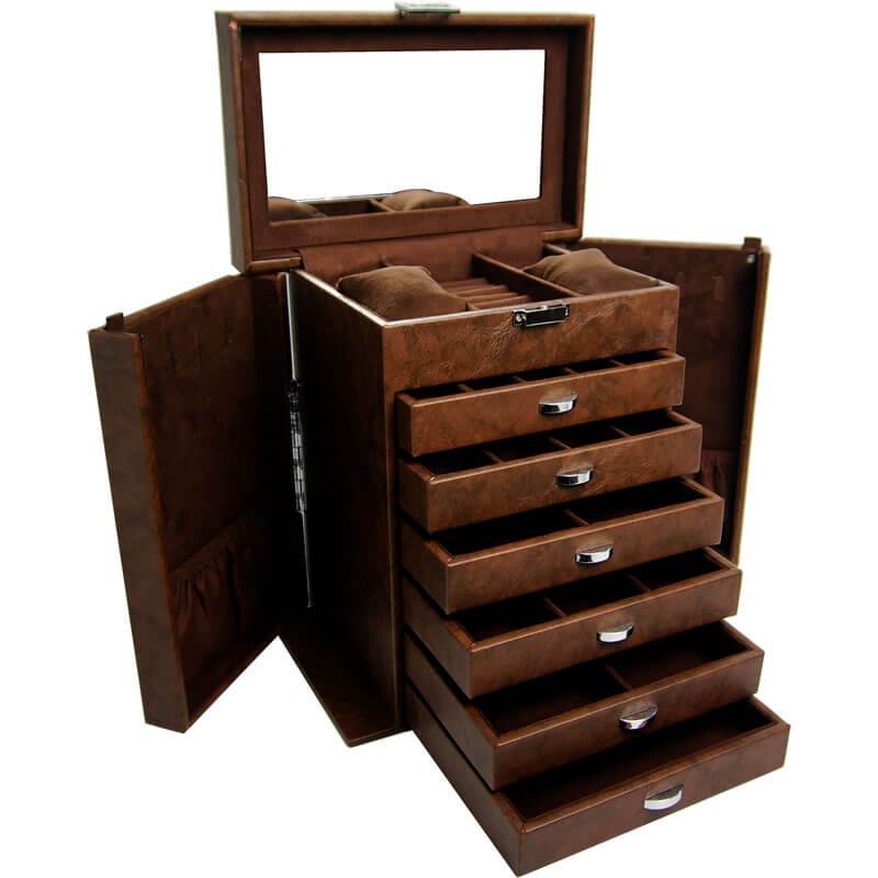 Portagioie in pelle <br /> Grande conservazione