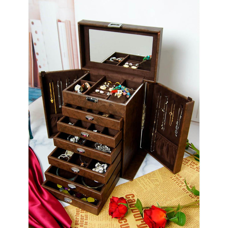 Portagioie in pelle <br /> Grande conservazione