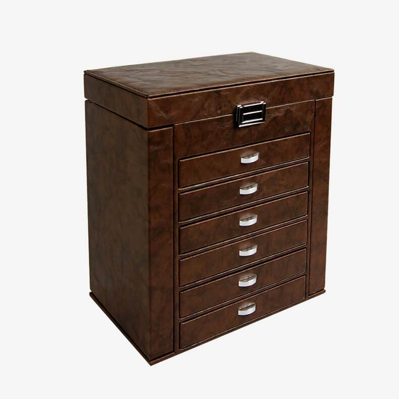 Portagioie in pelle <br /> Grande conservazione