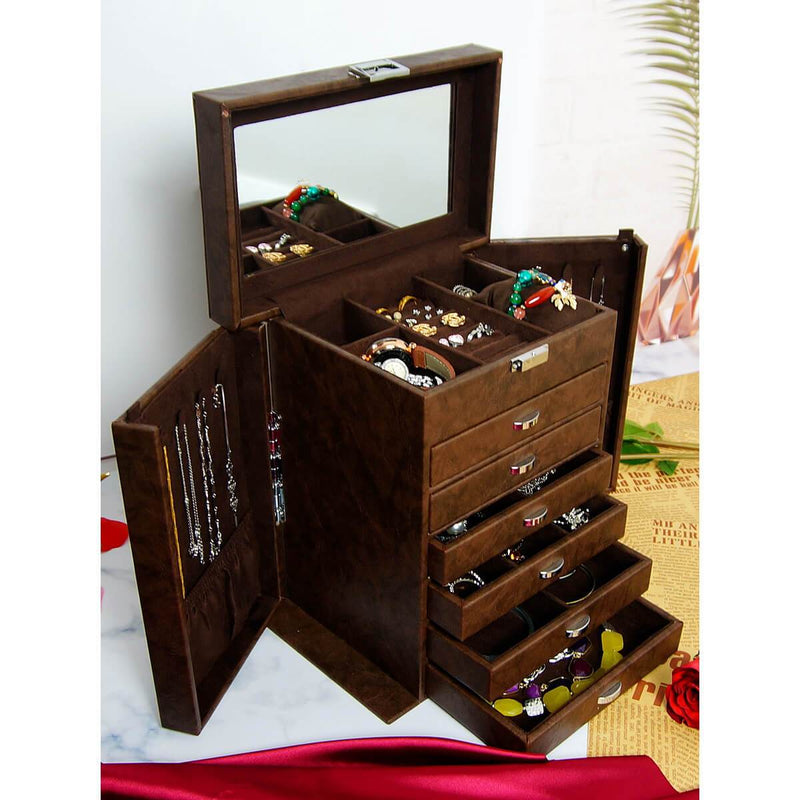 Portagioie in pelle <br /> Grande conservazione