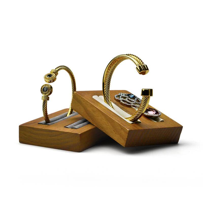Espositore professionale di gioielli in legno